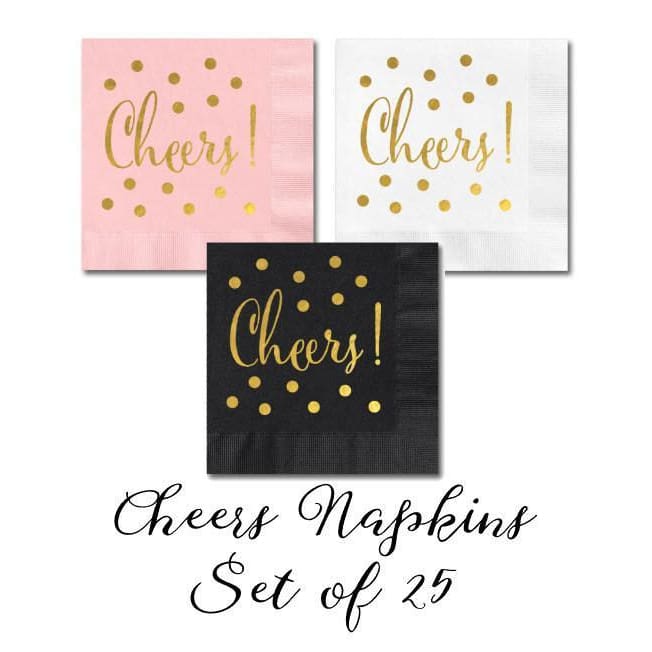 Pink Cheers Napkins